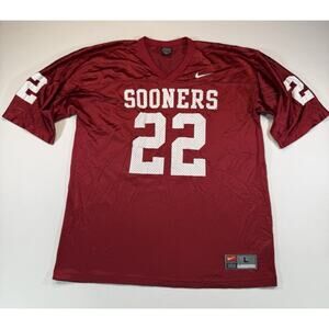 Nike Oklahoma Sooners Football Jersey Men's L Korea 22